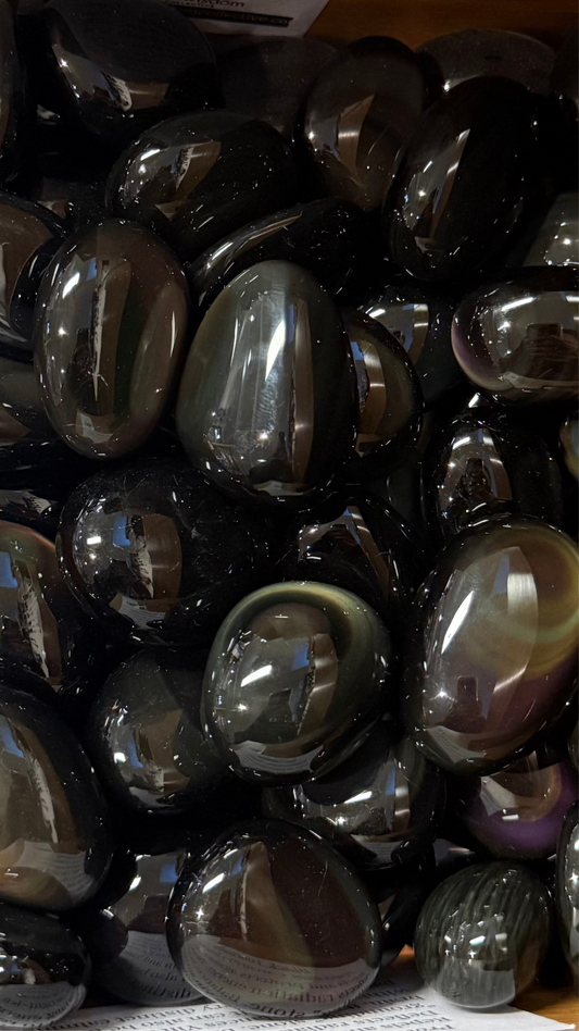 Rainbow Obsidian Tumbled Small