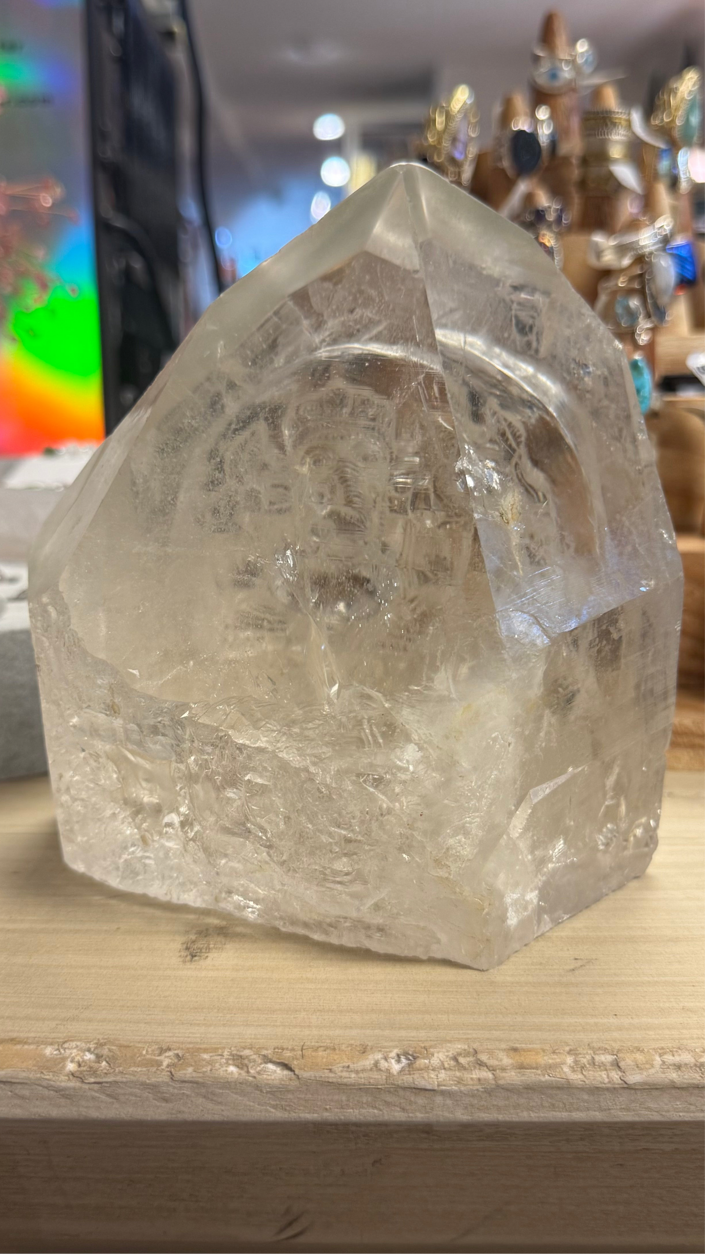 Ganesha Quartz Carving