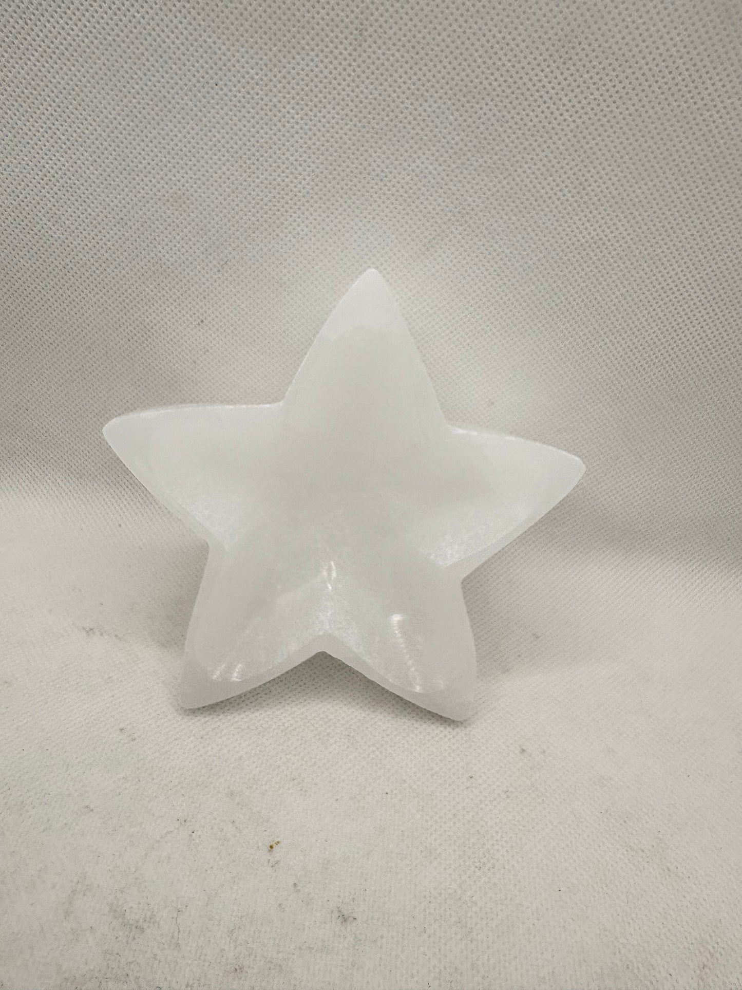 Selenite Star Bowl