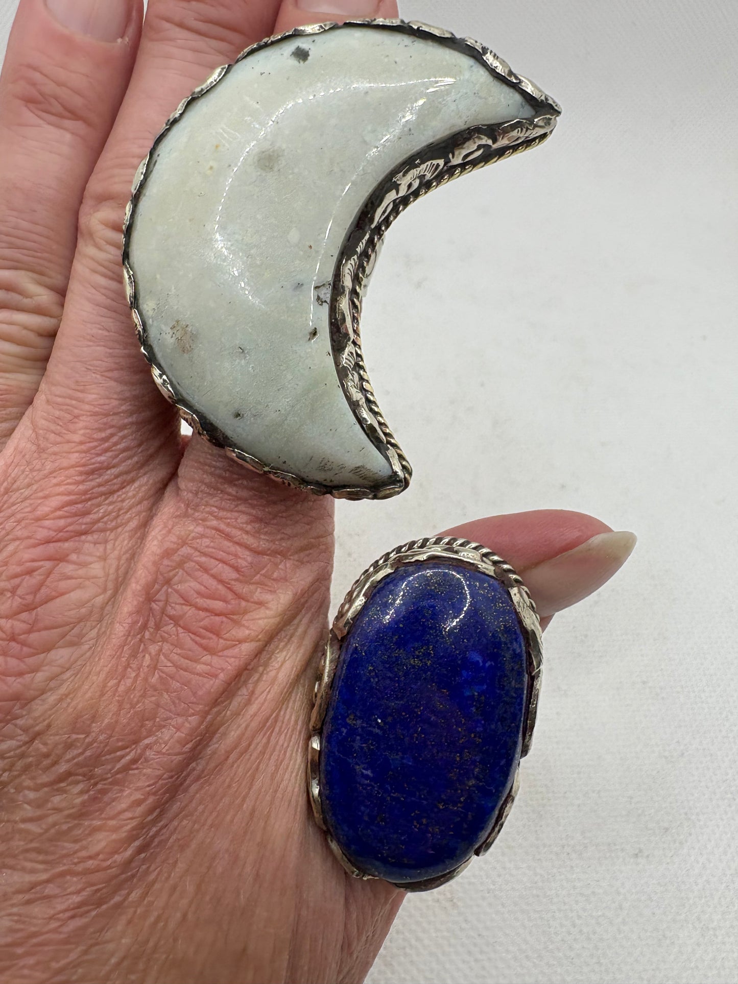 Chunky Ring Various Stones Shapes