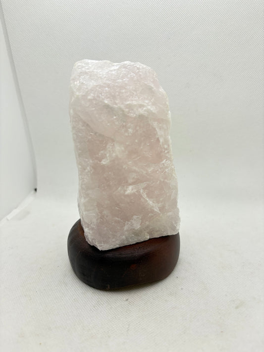 Rose Quartz Lamp Light
