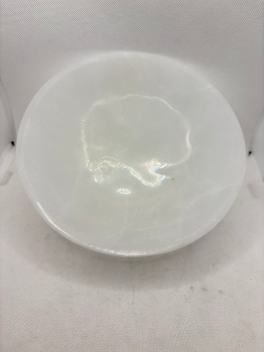 Selenite Bowl XLarge Round