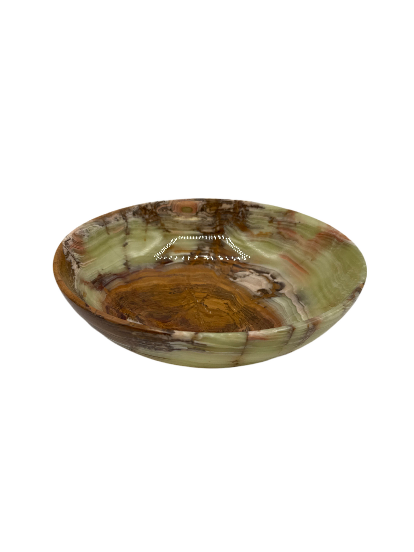 Green Onyx Bowl 12"