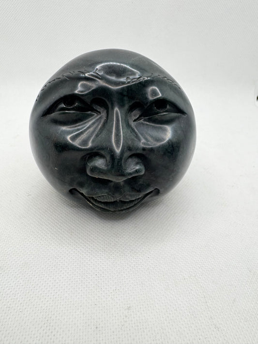 Moon Face Serpentine Medium