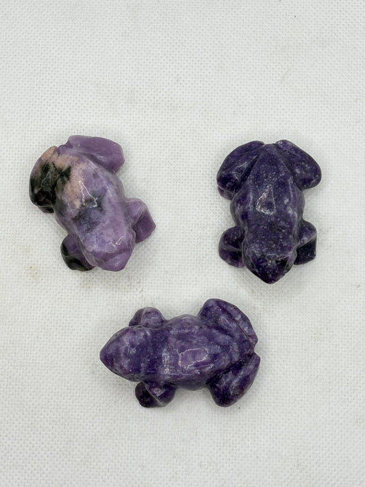 Lepidolite Frog