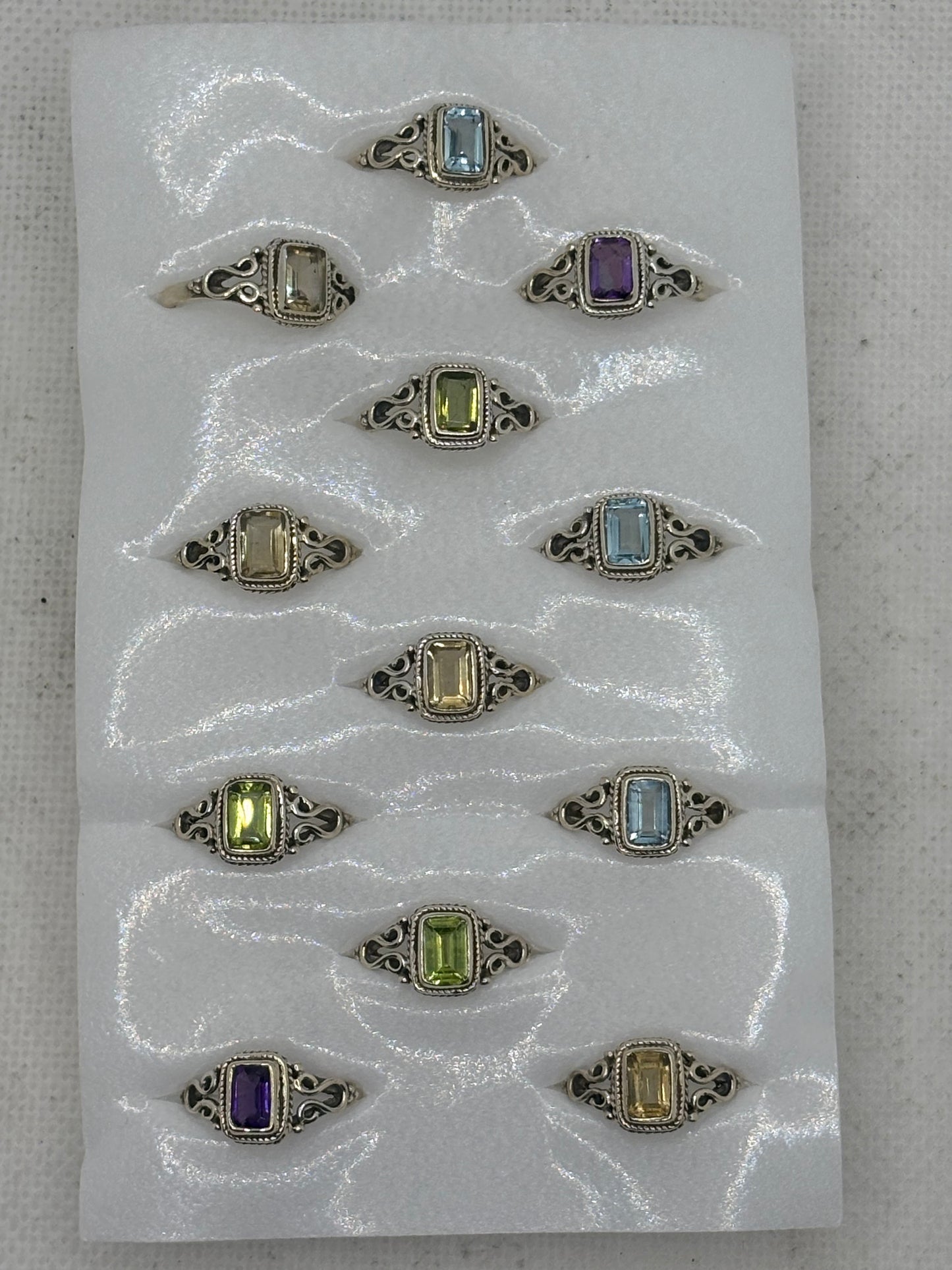 Rings Various Stones