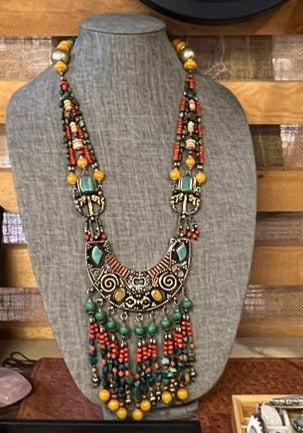 Nepal LARGE Antique Necklace