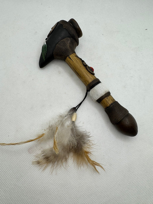 Bull Horn Peace Pipe