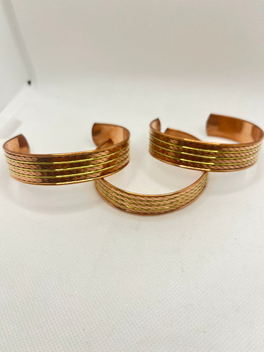 Magnetic Copper Cuff Bracelets
