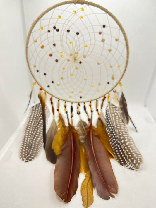 Dream Catcher 7 inch Brown Spirit Catcher