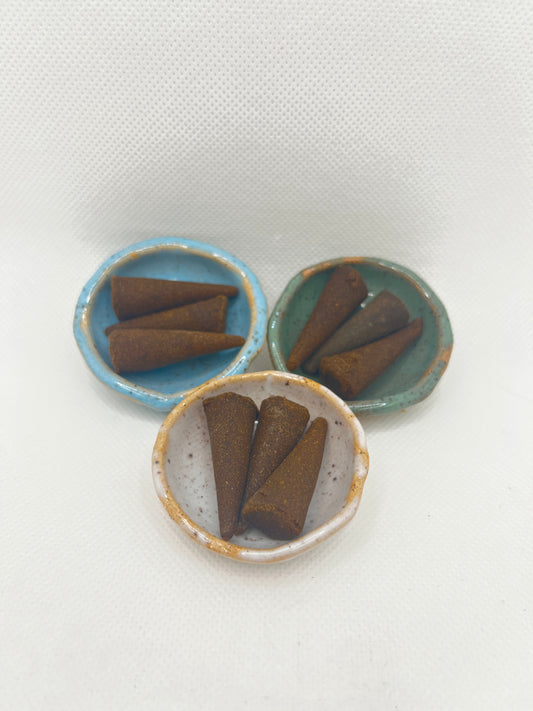 Cone Dish- Incense Holder