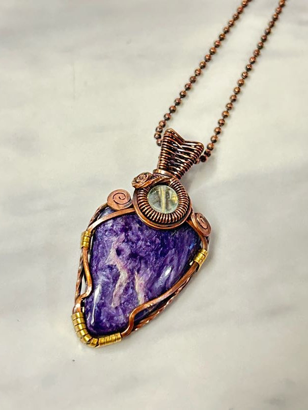 Amethyst Shaman Necklace