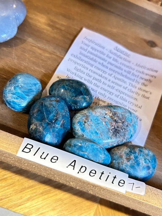 Blue Apetite Tumbled