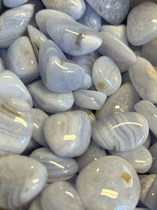 Blue Lace Agate Tumbled