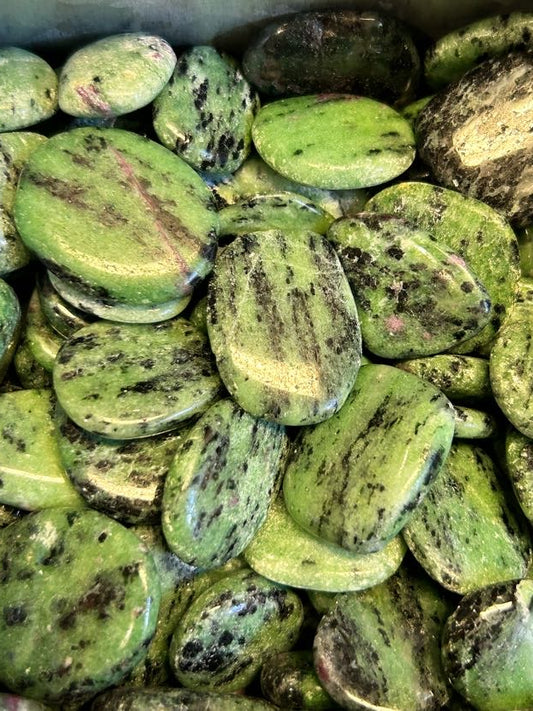 Ruby Zoisite Tumbled