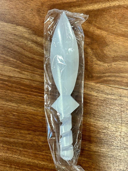 Selenite Sword