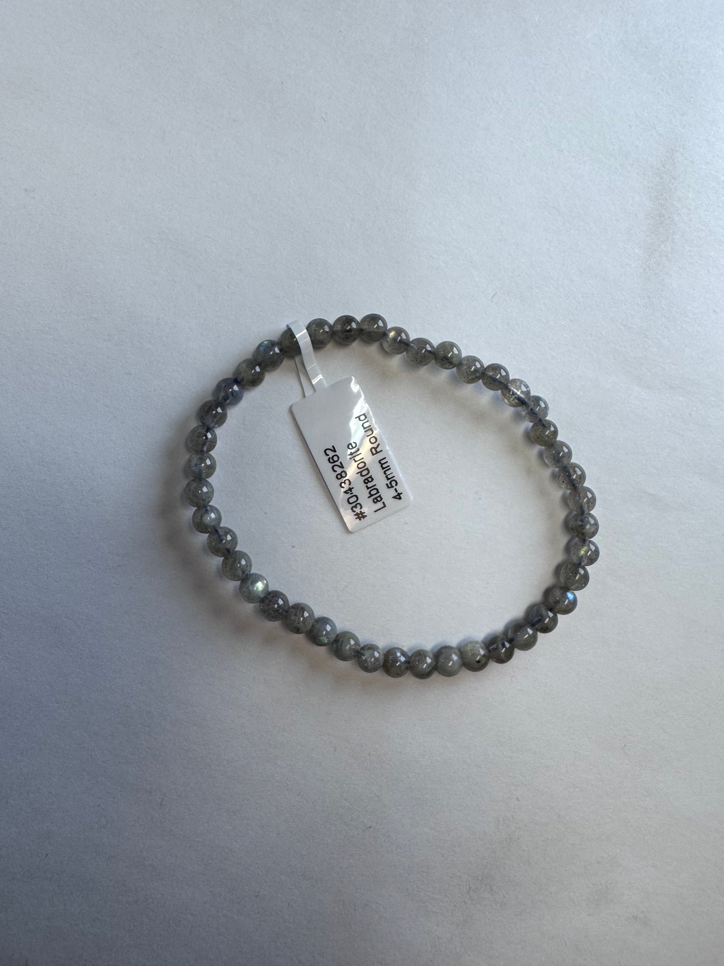 Small Beaded Stone or Wood Bracelets