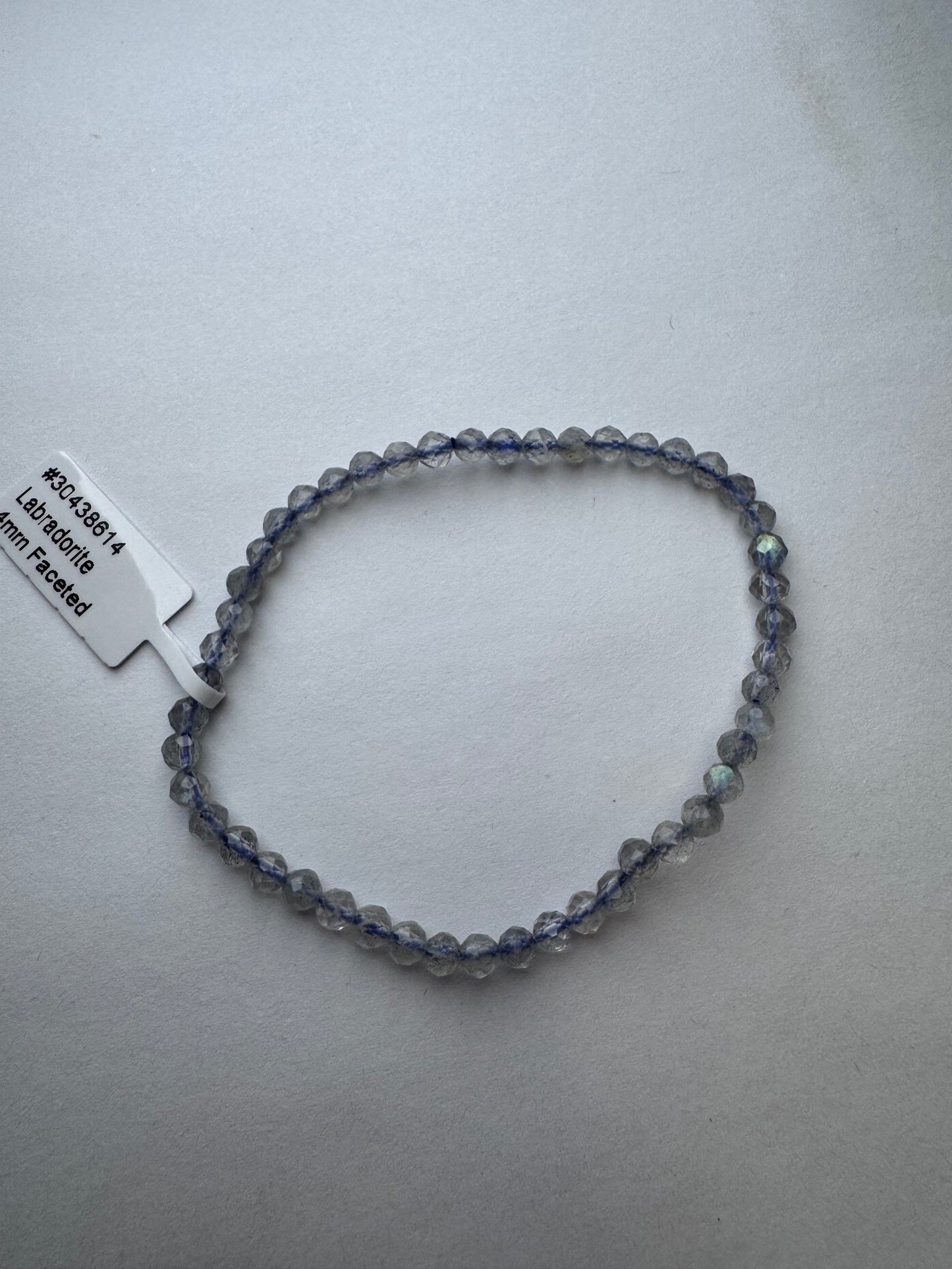Small Beaded Stone or Wood Bracelets