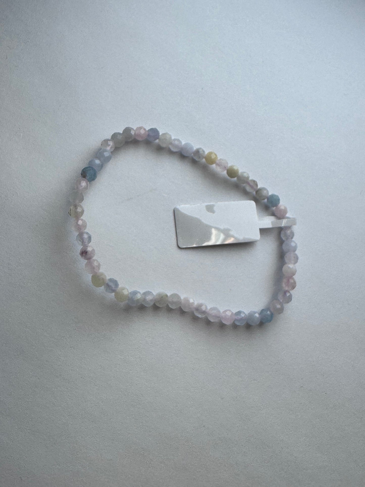 Small Beaded Stone or Wood Bracelets