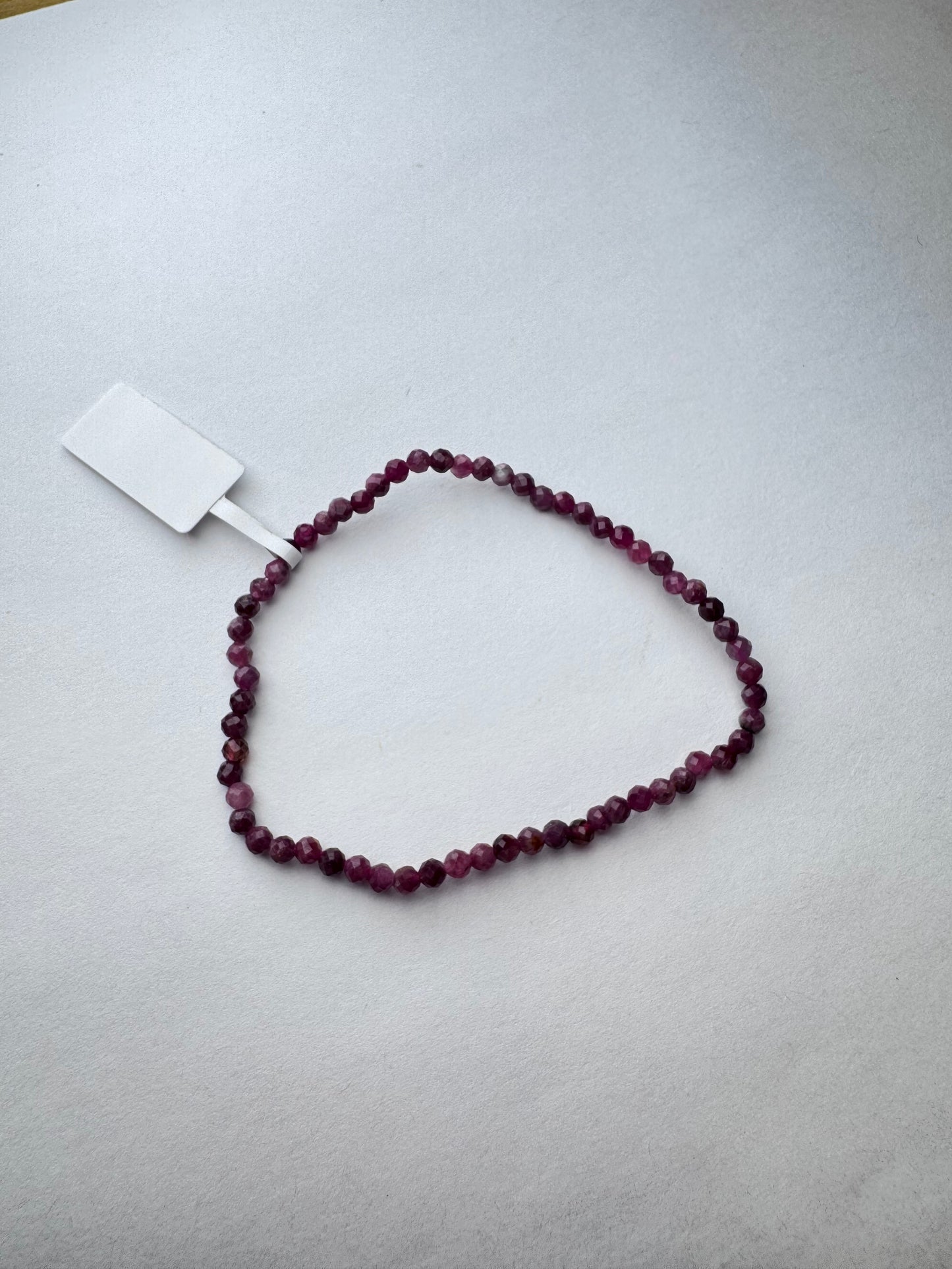 Small Beaded Stone or Wood Bracelets