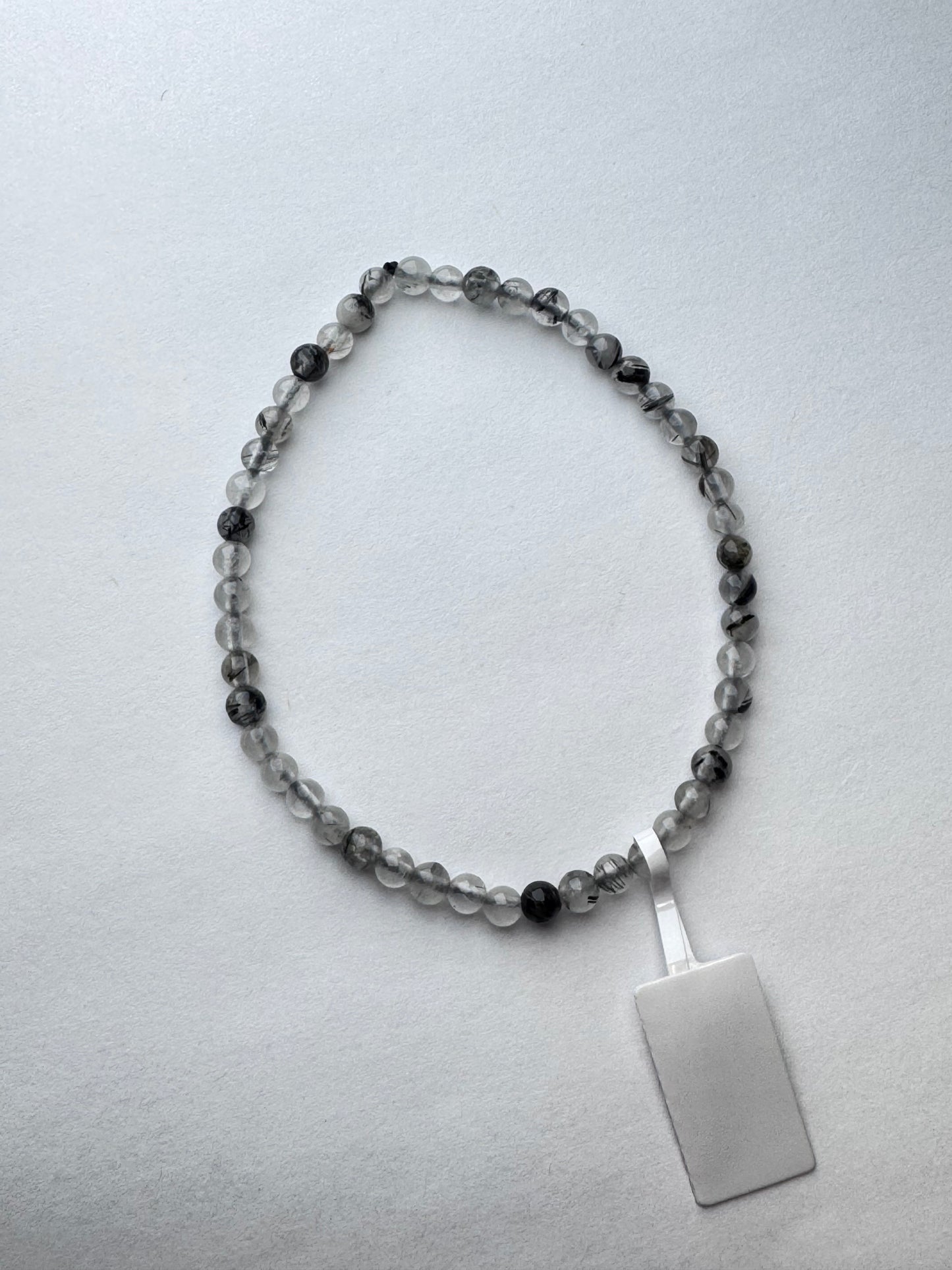 Small Beaded Stone or Wood Bracelets