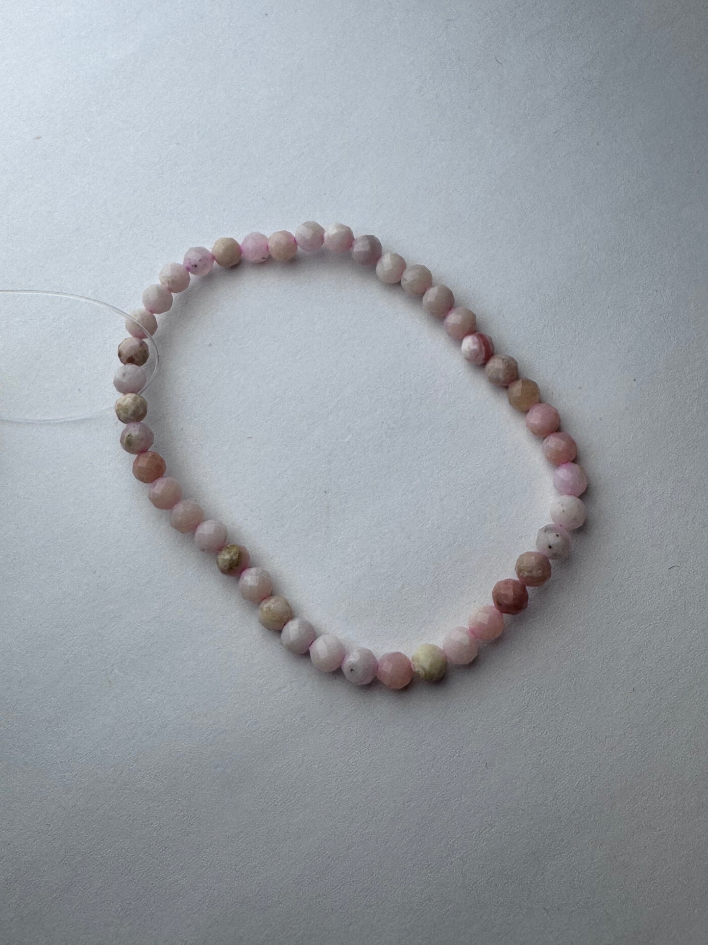 Small Beaded Stone or Wood Bracelets