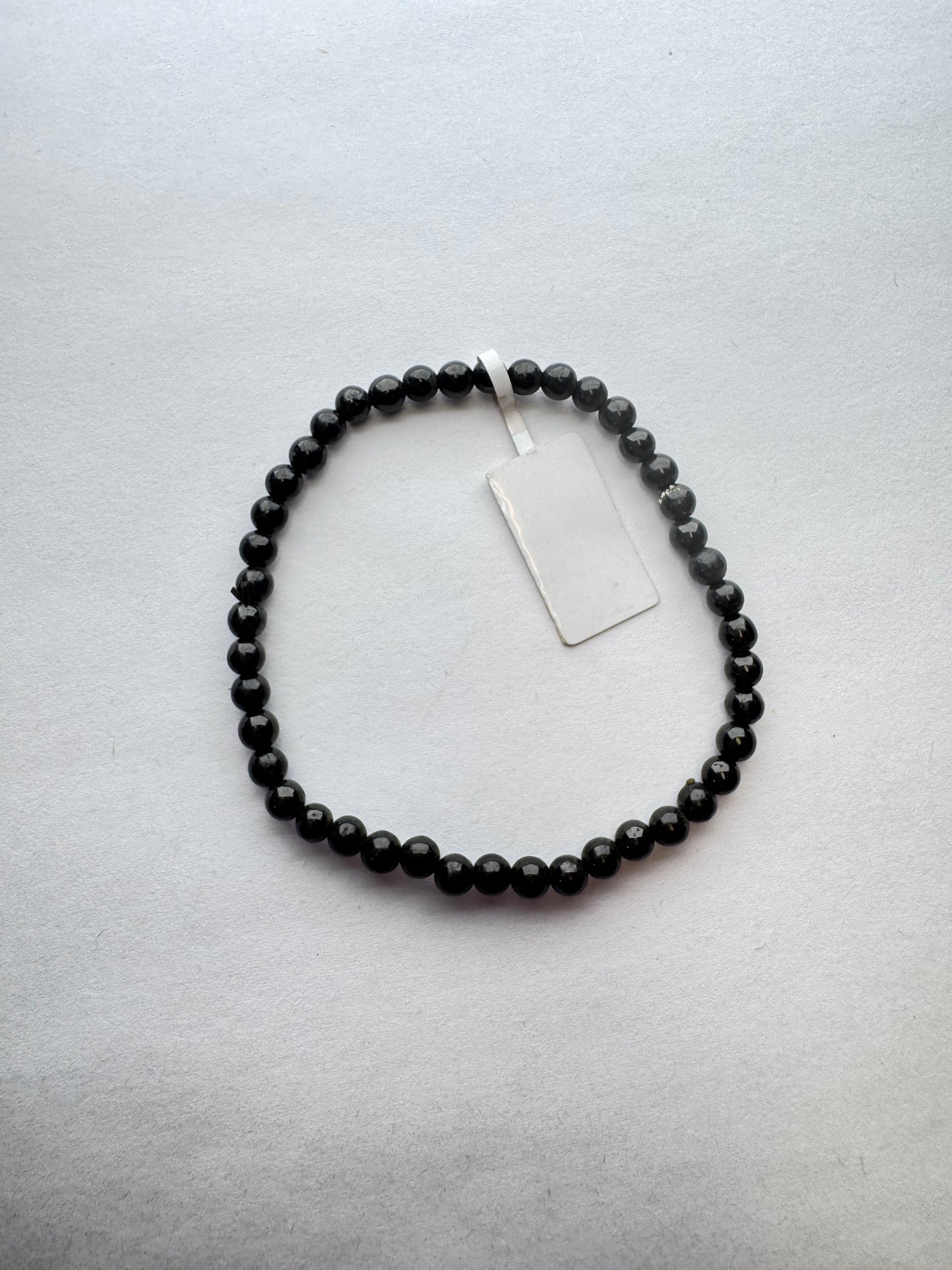 Small Beaded Stone or Wood Bracelets