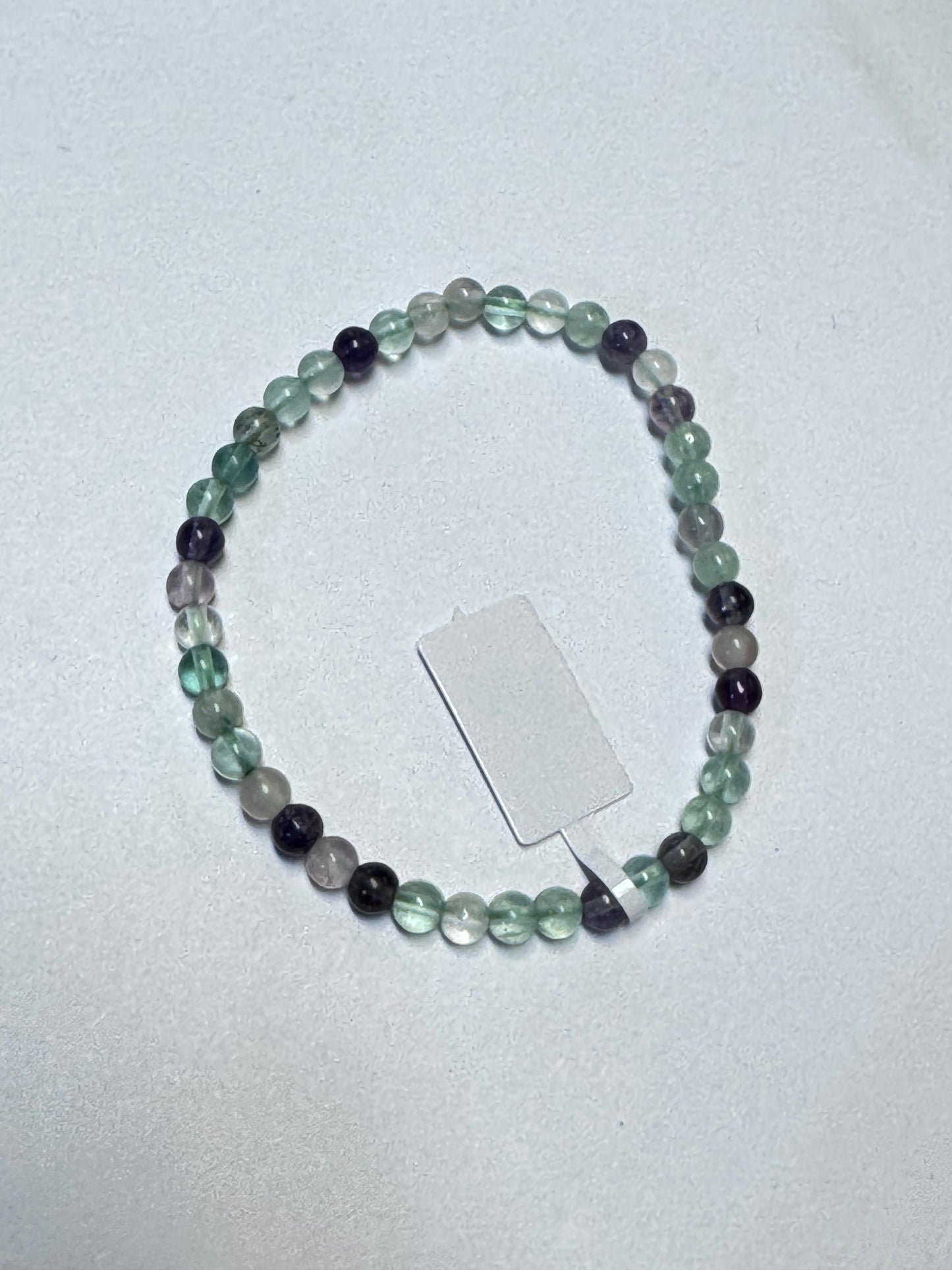Small Beaded Stone or Wood Bracelets
