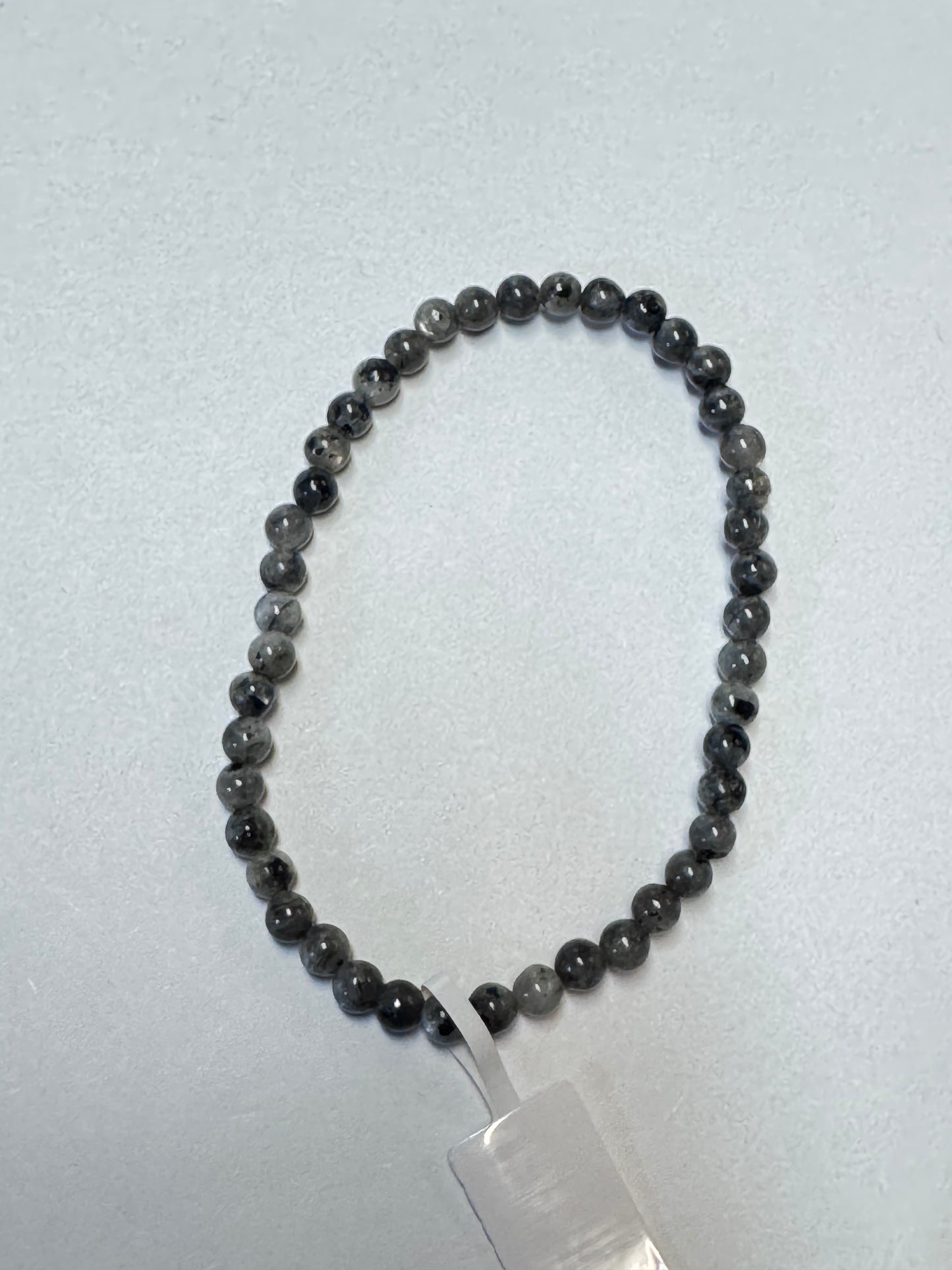 Small Beaded Stone or Wood Bracelets