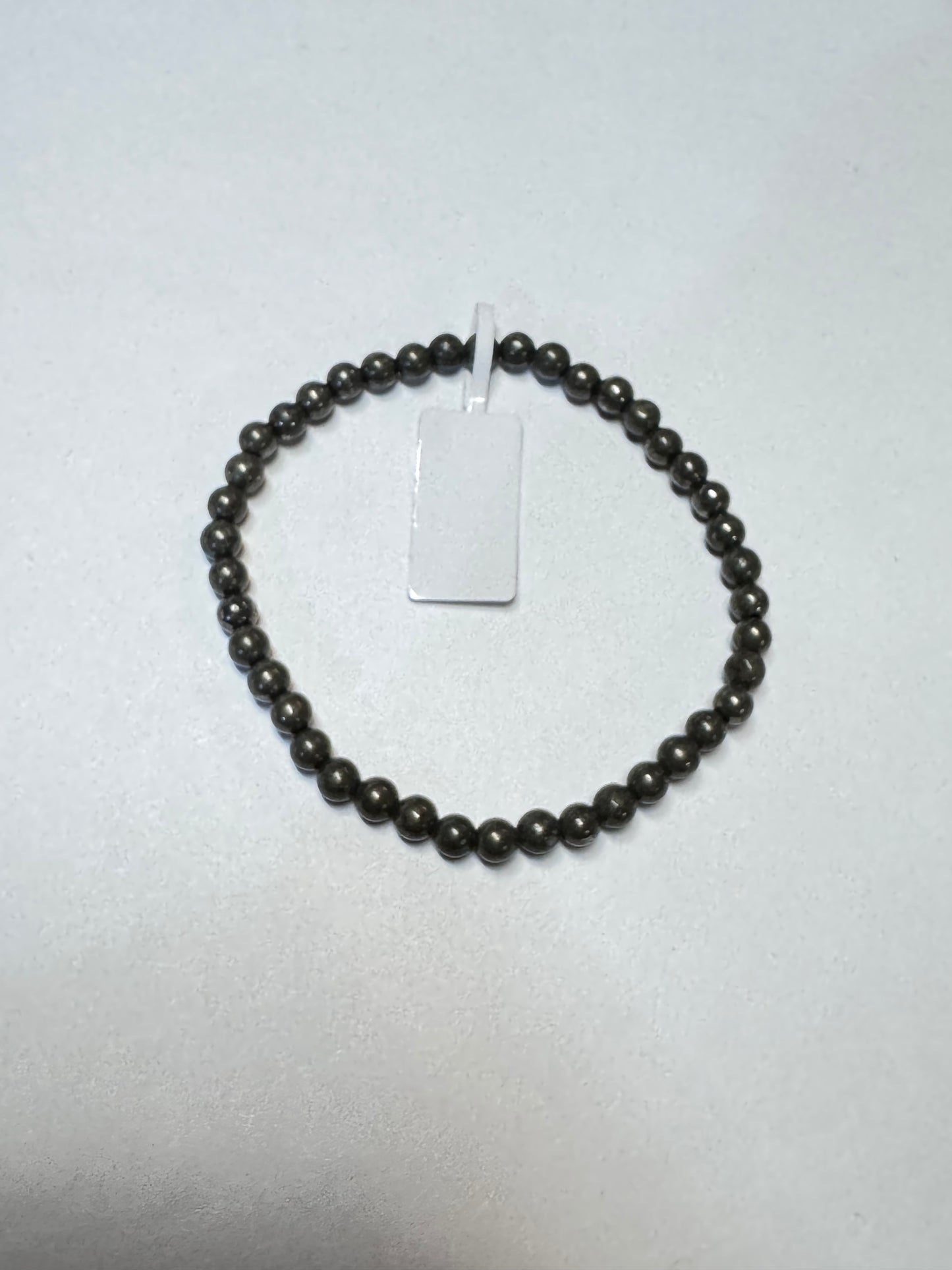 Small Beaded Stone or Wood Bracelets
