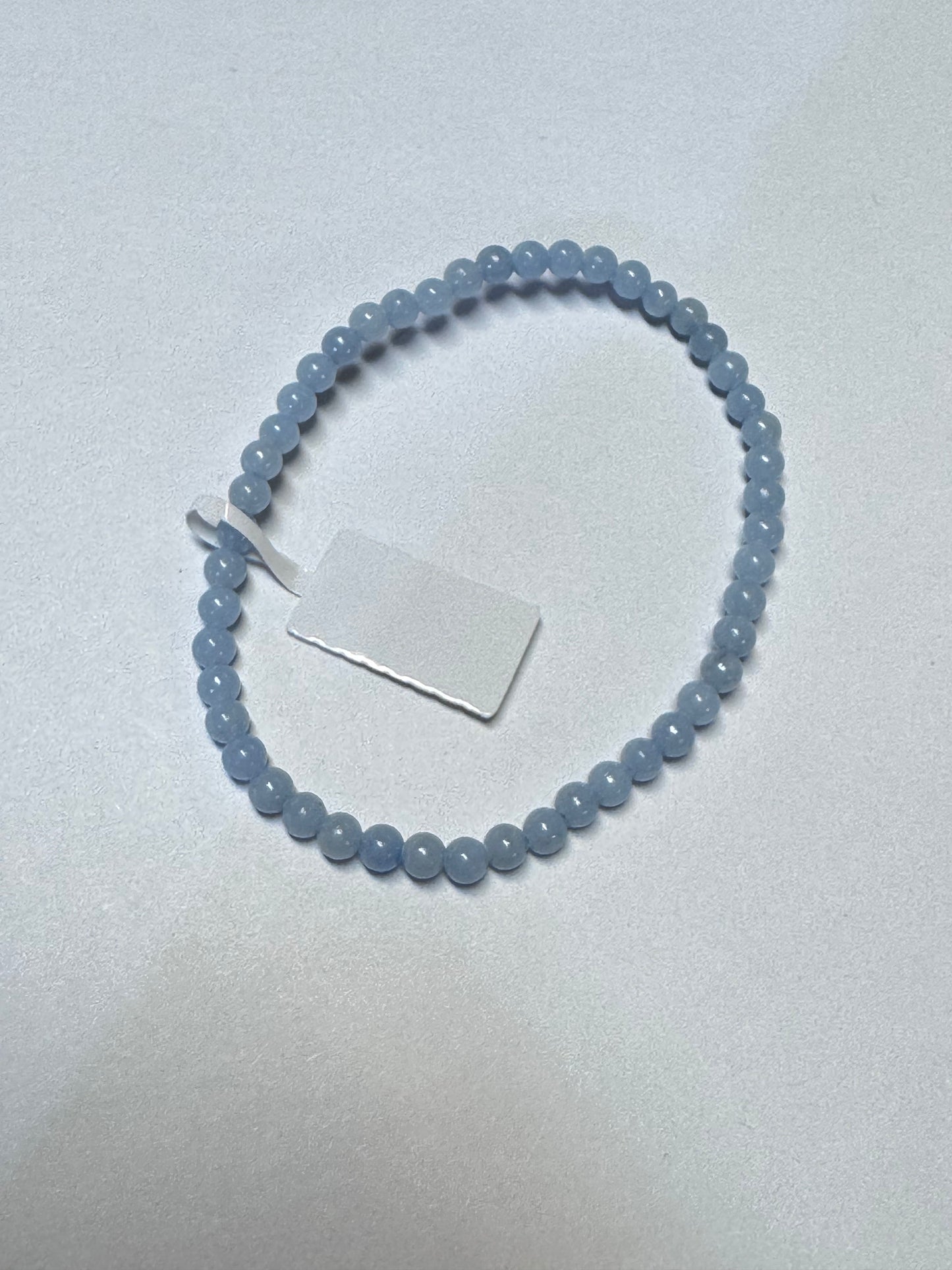 Small Beaded Stone or Wood Bracelets