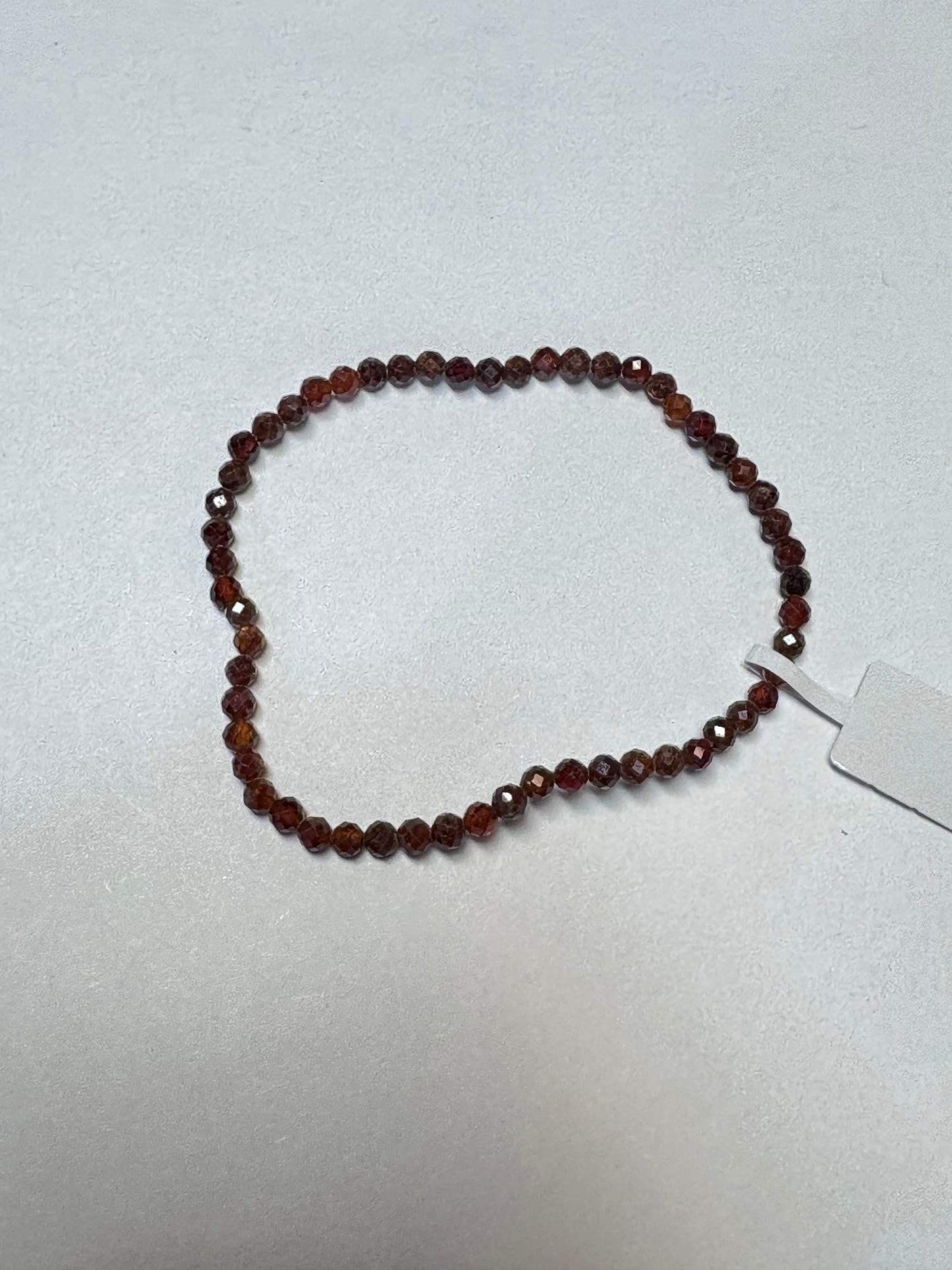 Small Beaded Stone or Wood Bracelets