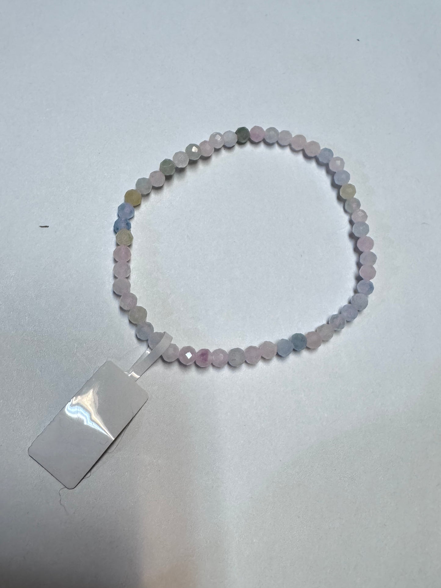 Small Beaded Stone or Wood Bracelets