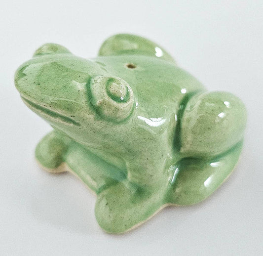 Ceramic Incense Holder Frog