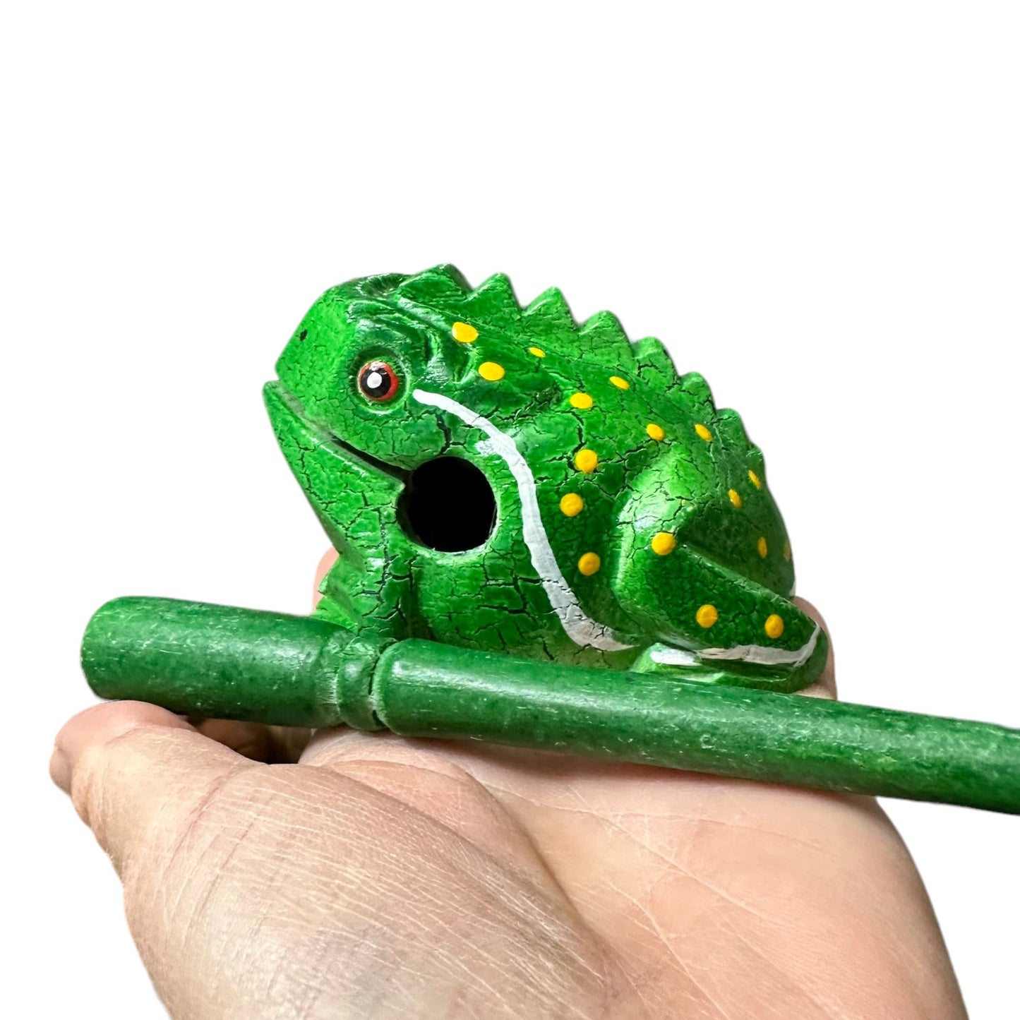 Musical Frog Percussion Instrument 3"