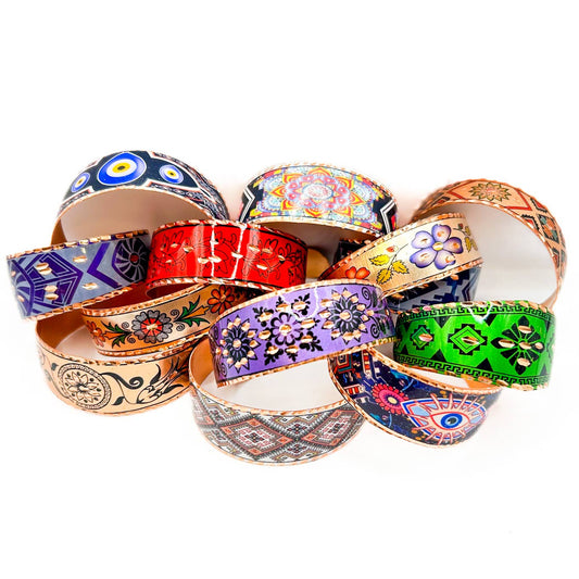 Embellished Copper Bracelets