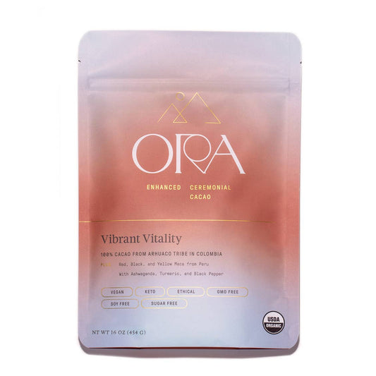 Vibrant Vitality Cacao - Organic Ceremonial Chocolate: 1/2 lb