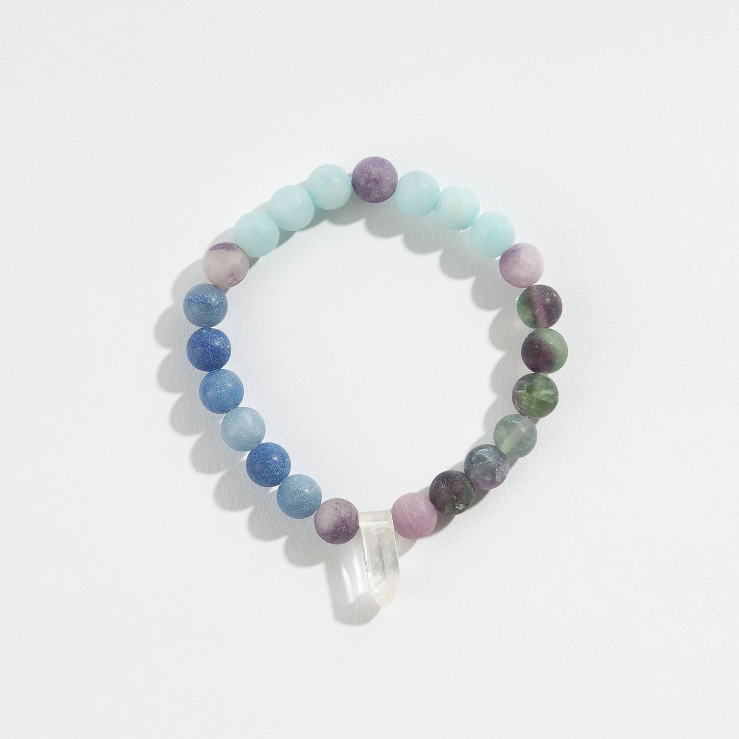 Zodiac Crystal Bead Bracelet Collection: Water 8mm