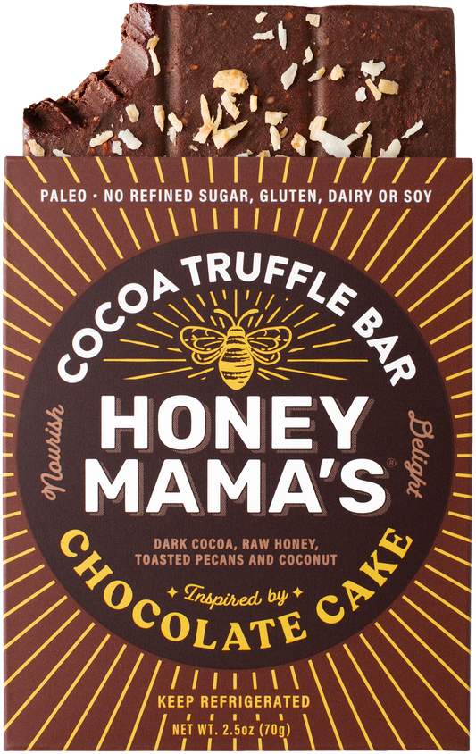 Chocolate Cake Cocoa Truffle Bar 2.5oz. (12 count)