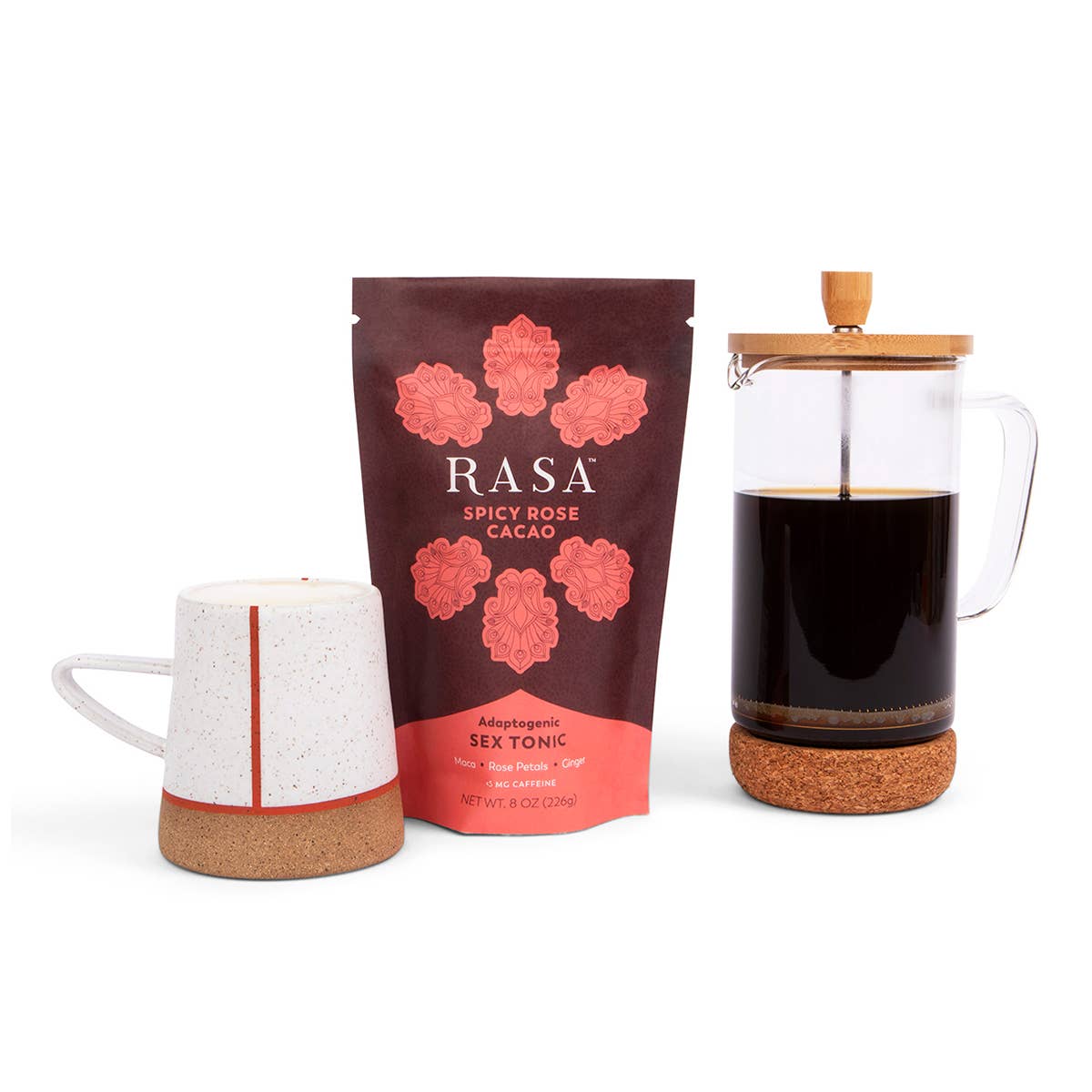 Rasa Spicy Rose Cacao | Love Tonic | 8 oz