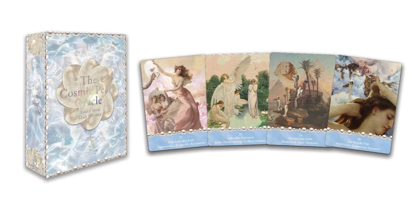 Cosmic Pearl Oracle: 44 Cards & 120 Page Guidebook