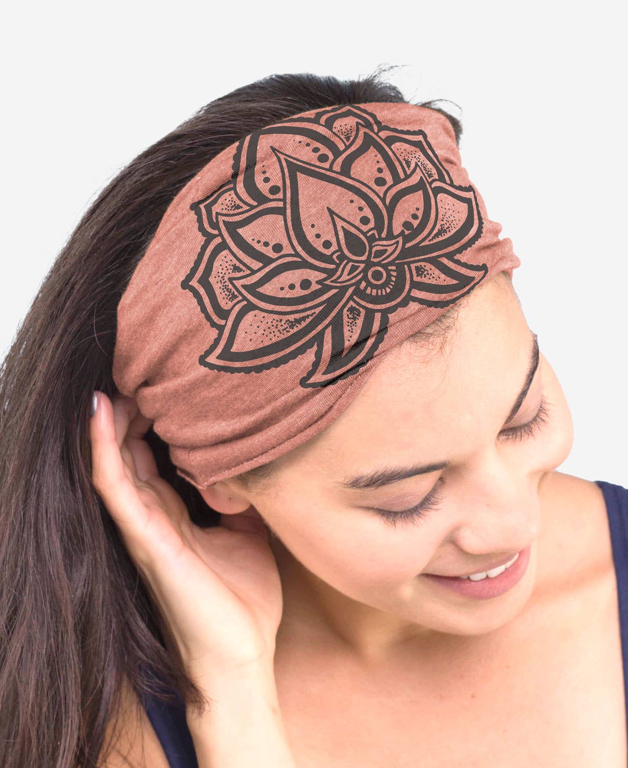 Jewel Lotus Boho Headband