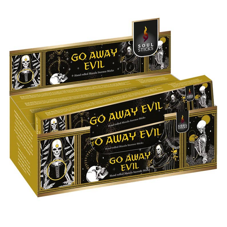 Soul Sticks - Go Away Evil Masala Incense Sticks (12)
