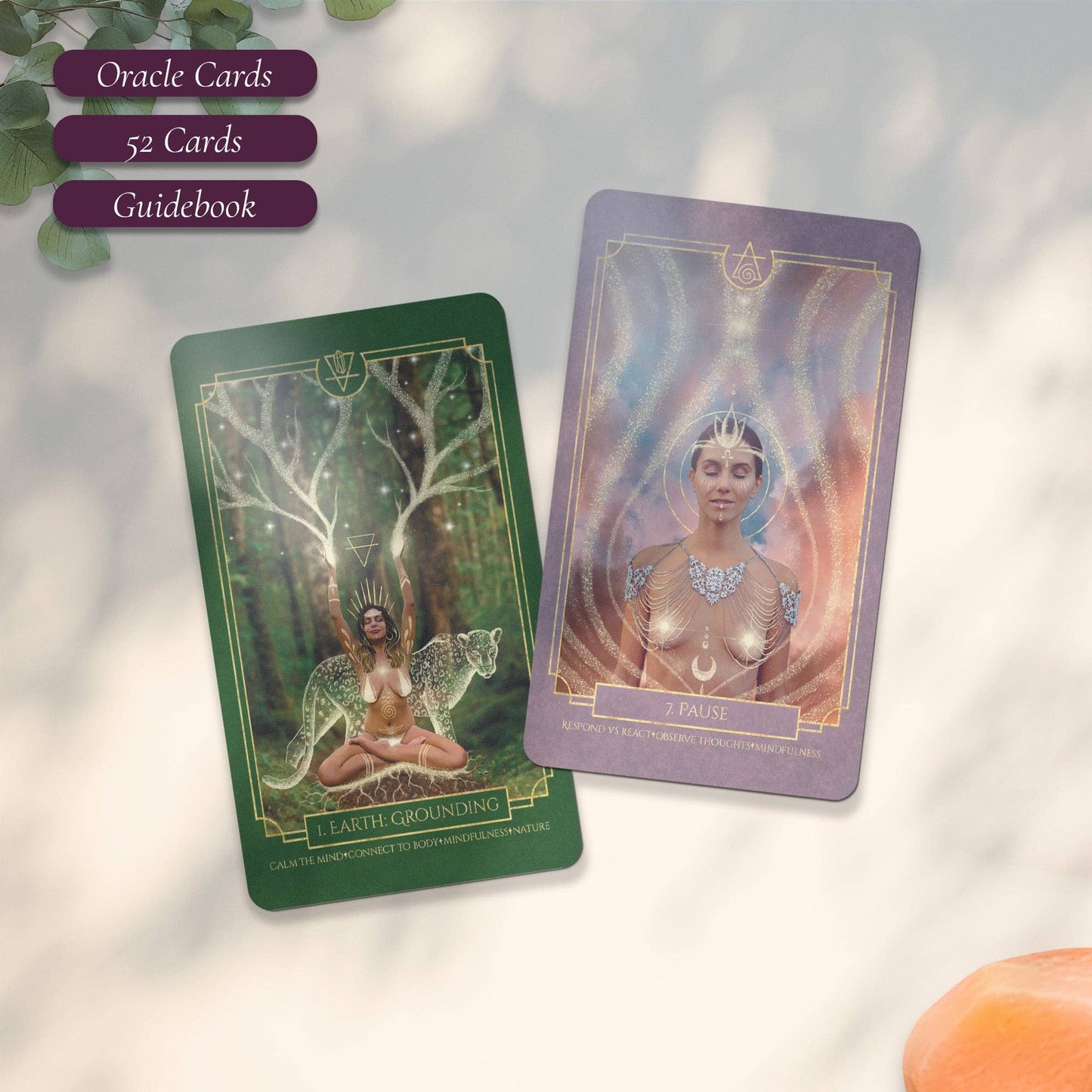 Elemental Empath Oracle Deck & Guidebook