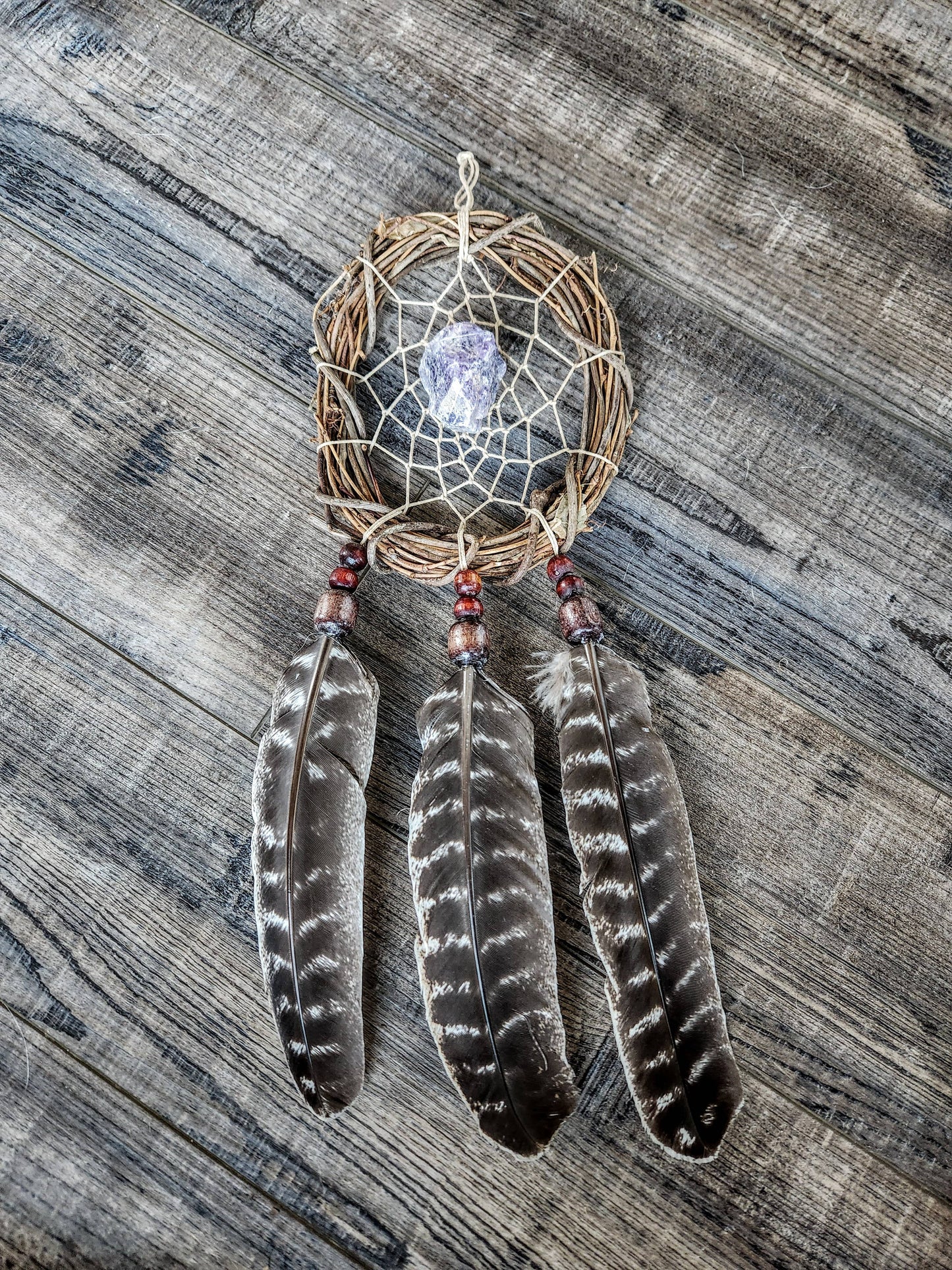 Crystal Wreath Dreamcatcher