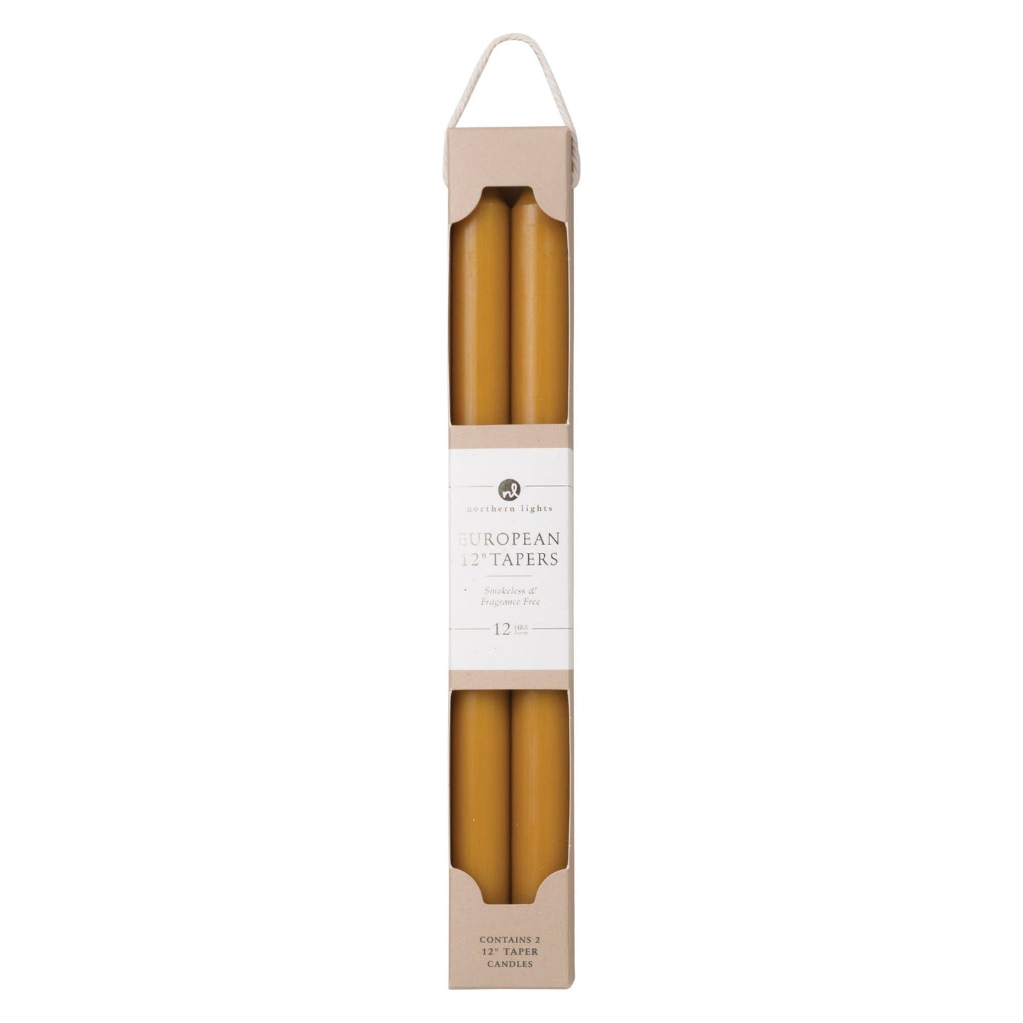 12" Taper Candles - 2pk