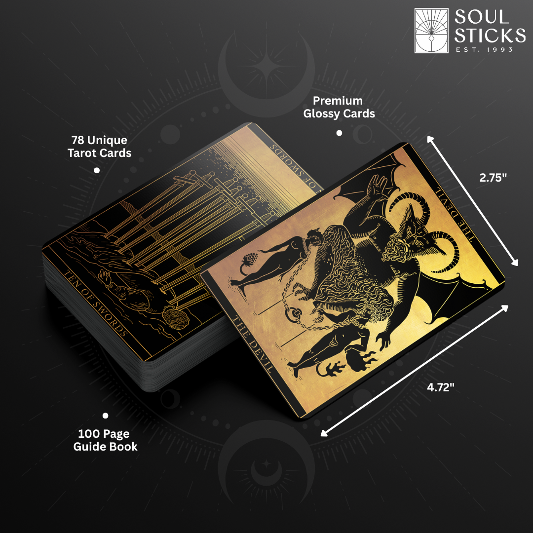 Golden Night Tarot Card Deck