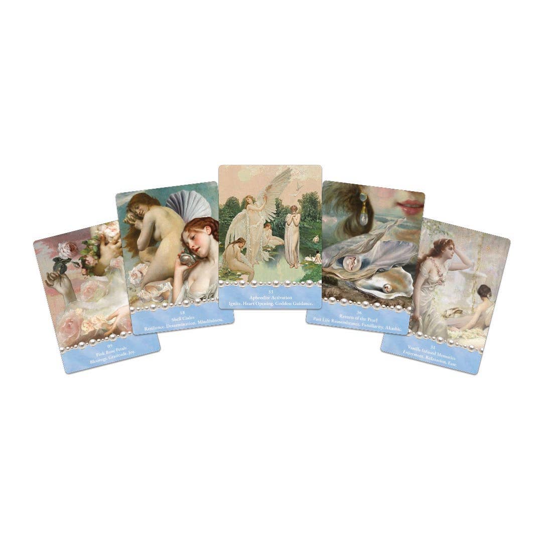 Cosmic Pearl Oracle: 44 Cards & 120 Page Guidebook