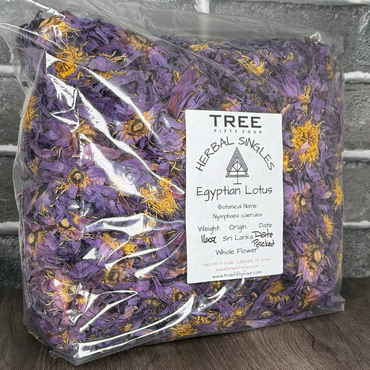 Blue Lotus Whole Flower in Bag 0.55 oz