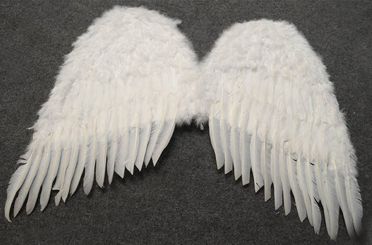Angel Wing - Adult 36in x 31in: White or Black